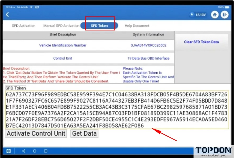 topdon phoenix unlock vag sfd gateway 11 topdon phoenix unlock vag sfd gateway 11