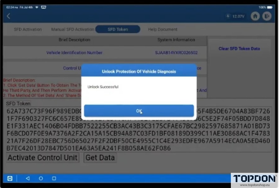topdon phoenix unlock vag sfd gateway 12 topdon phoenix unlock vag sfd gateway 12