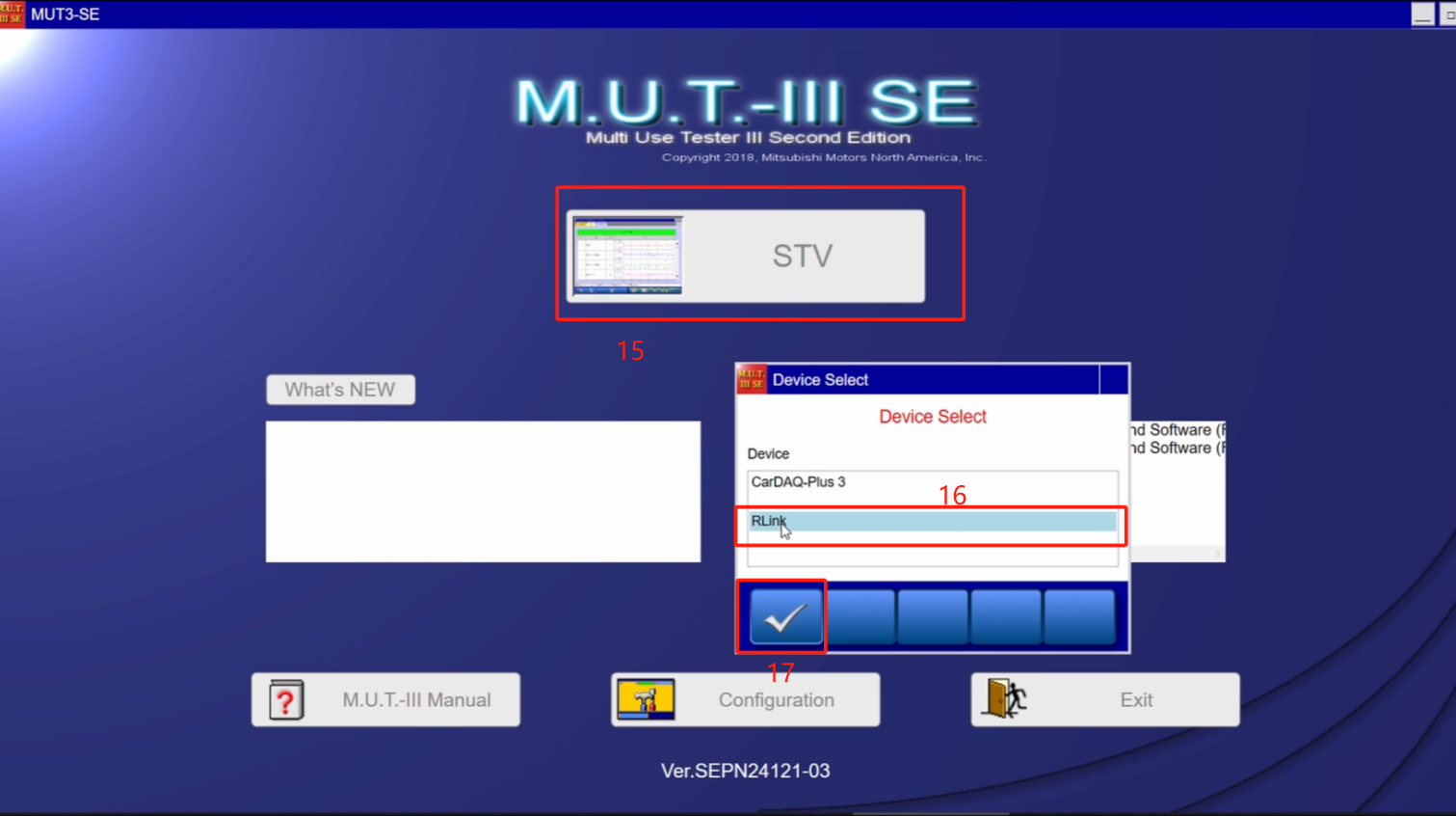 topdon rlink Mitsubishi software 10