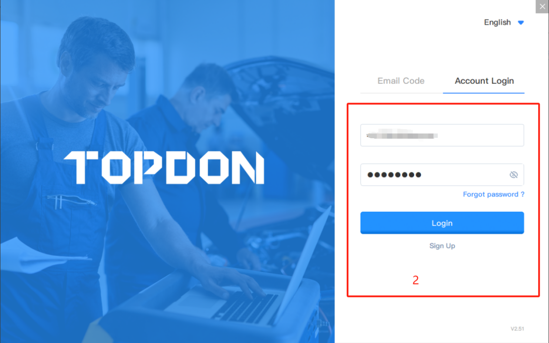 topdon rlink Mitsubishi software 2