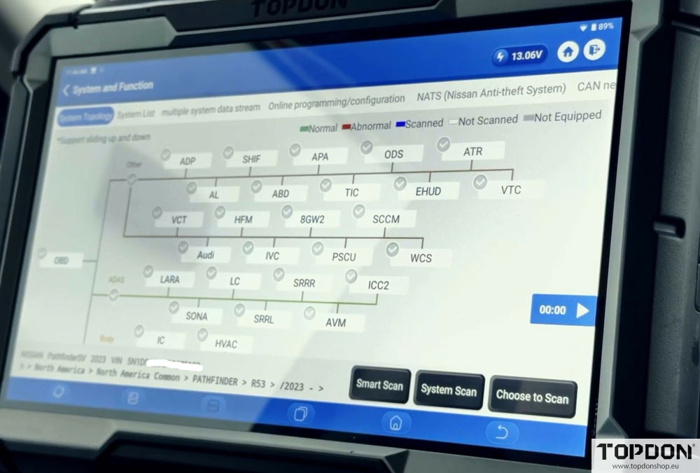 topdon Phoenix Nissan autoauth unlock 13