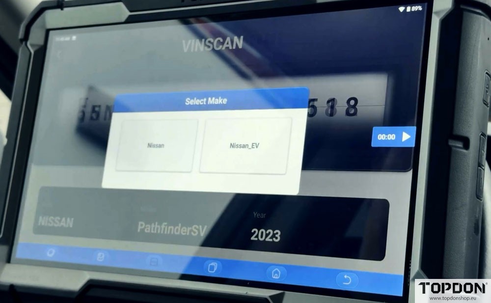 topdon Phoenix Nissan autoauth unlock 7