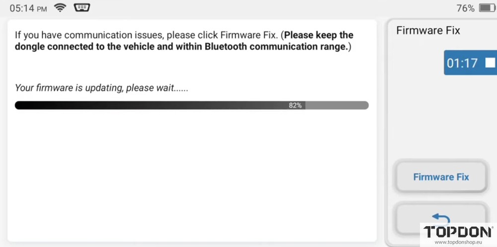 topdon ad800bt firmware fix 4