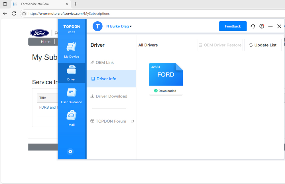 topdon rlink j2534 fdrs ford programming 2