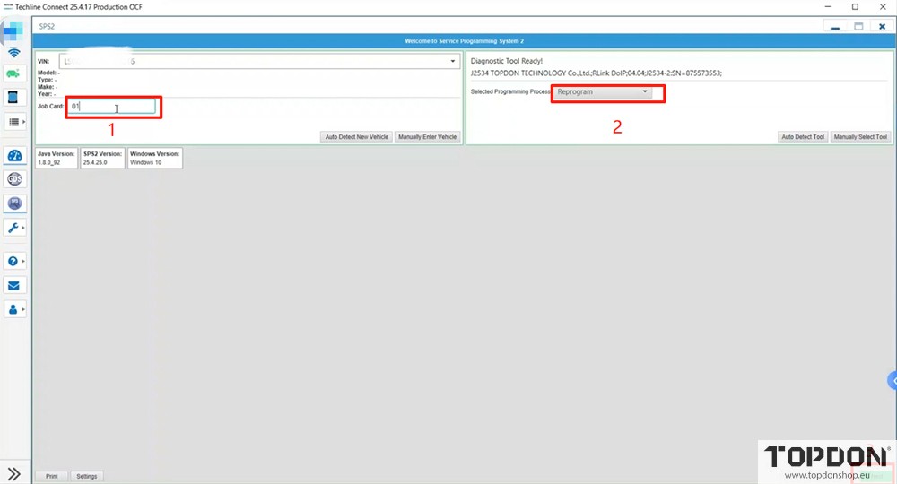 topdon rlink j2534 sps program gm abs module 10