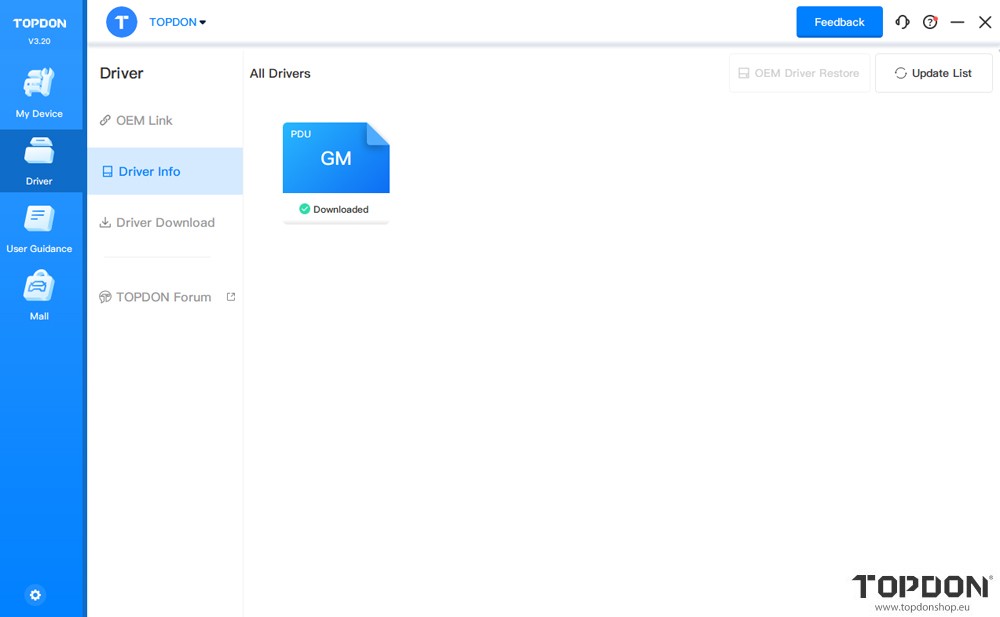 topdon rlink j2534 sps program gm abs module 2