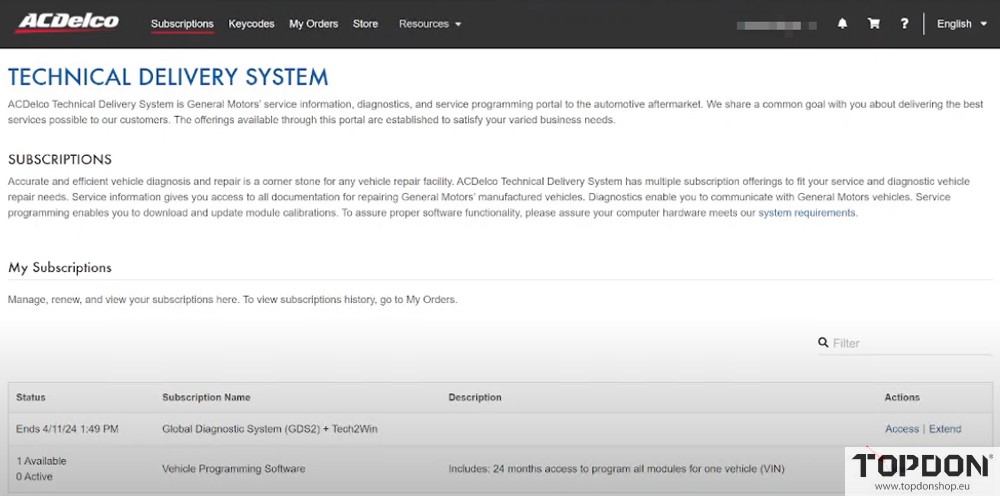 topdon rlink j2534 sps program gm abs module 3