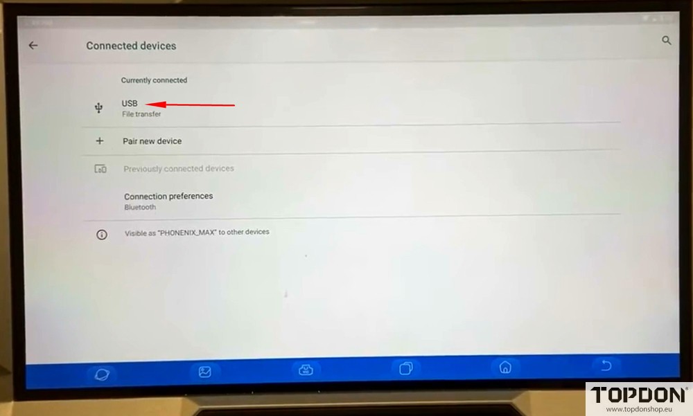 transfer data from topdon phoenix max to pc 7