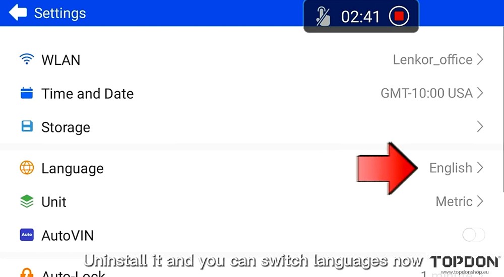 clear app cache for topdon ad500 ad600 13 clear app cache for topdon ad500 ad600 13