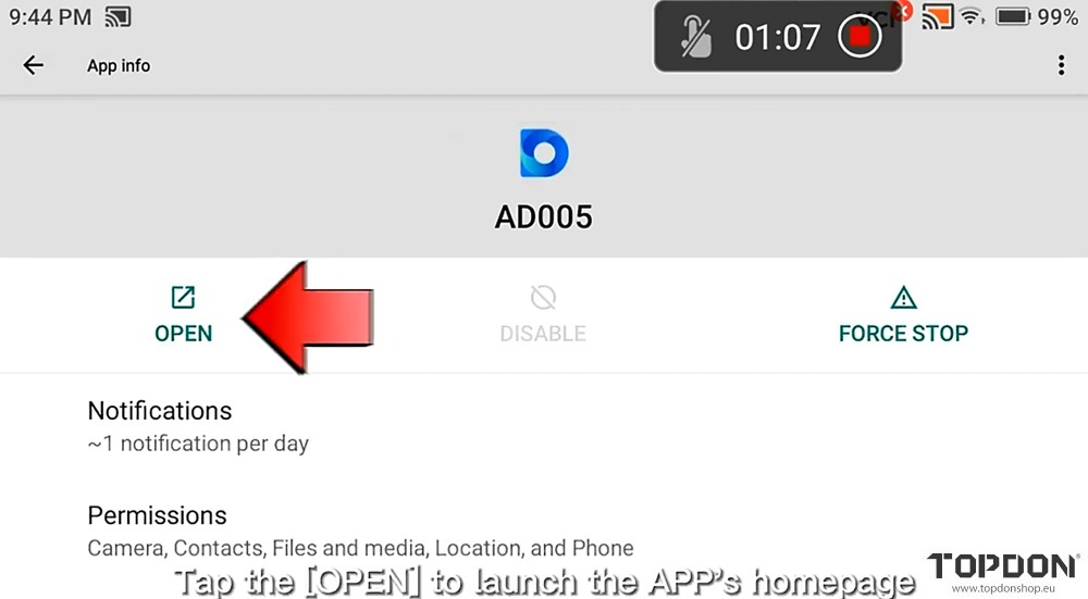 clear app cache for topdon ad500 ad600 9 clear app cache for topdon ad500 ad600 9