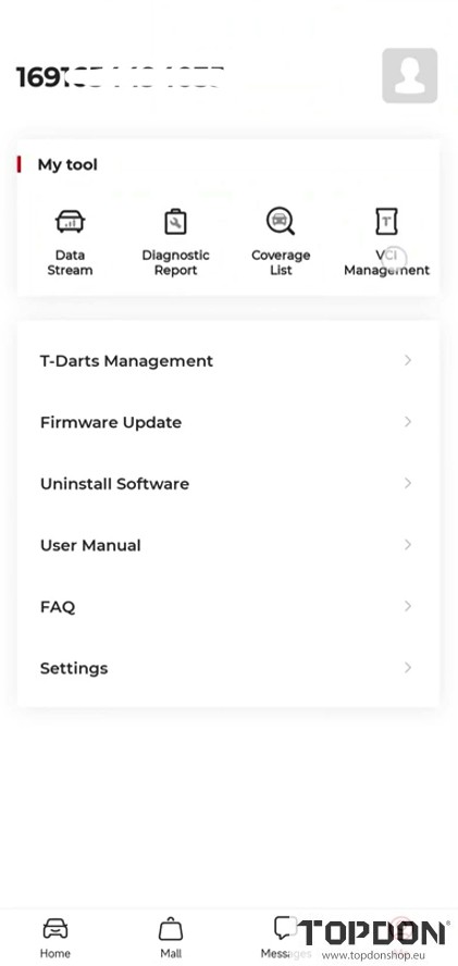 register topdon topscan 10
