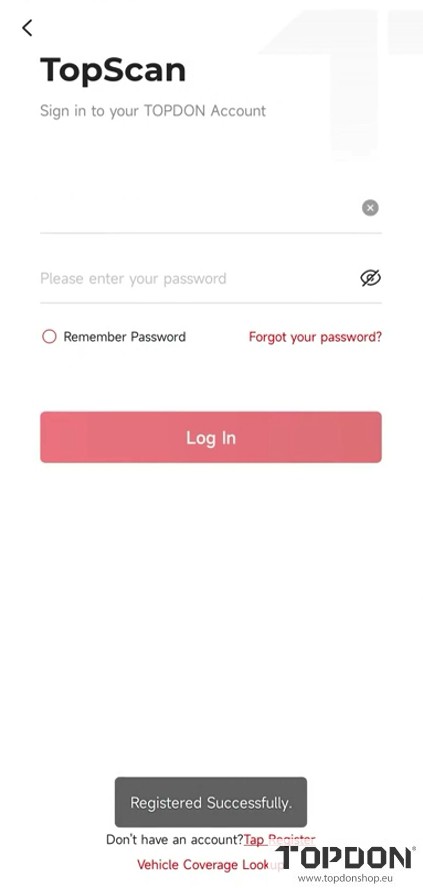 register topdon topscan 4