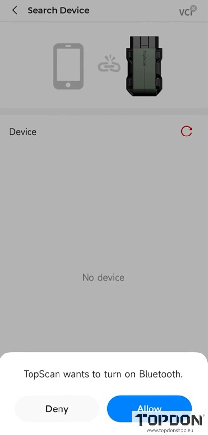 register topdon topscan 6