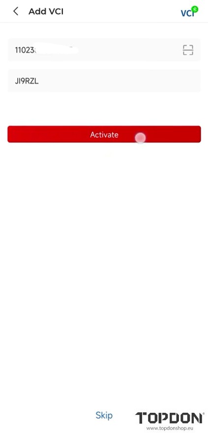 register topdon topscan 8