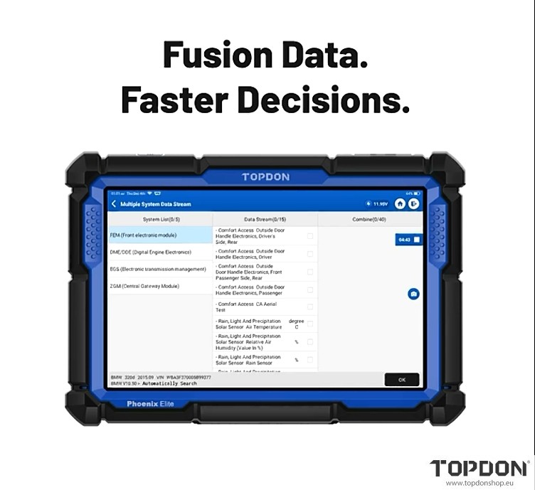 topdon phoenix fusion data 1