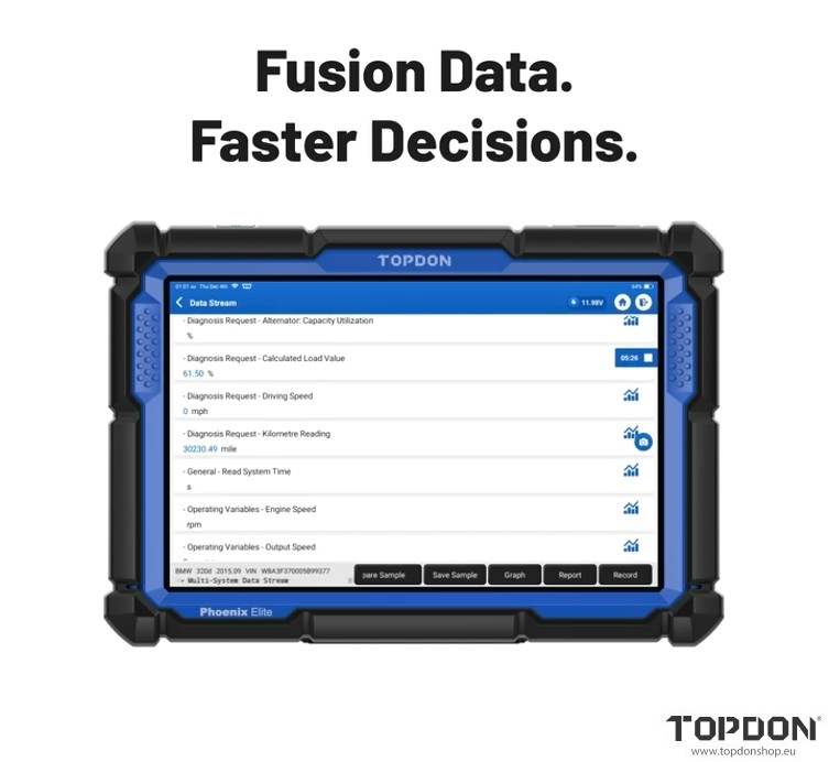 topdon phoenix fusion data 3