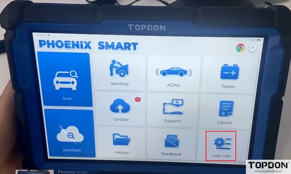 topdon phoenix screen cast 1