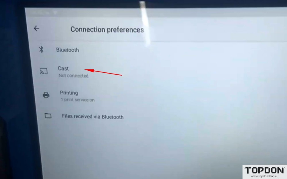 topdon phoenix screen cast 5
