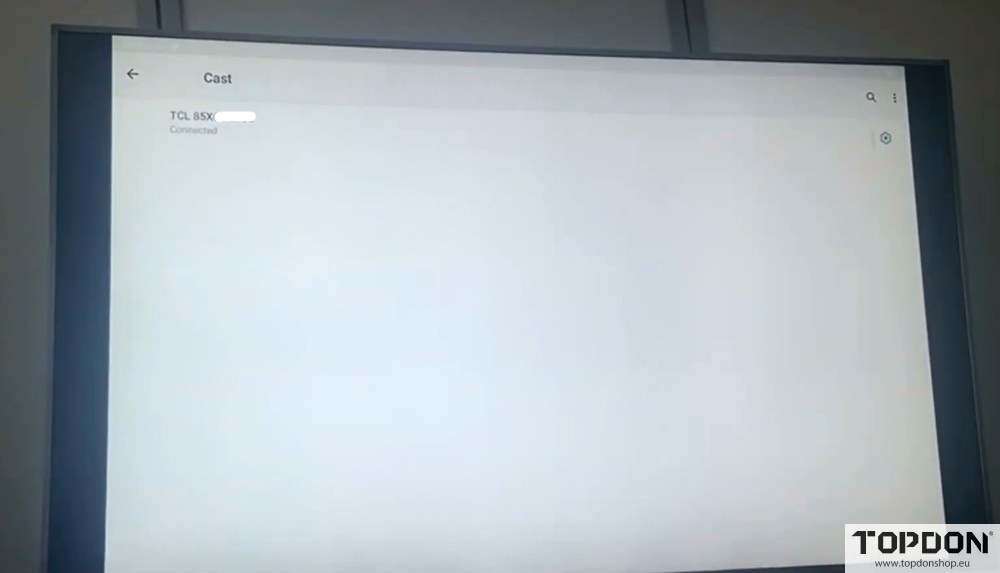 topdon phoenix screen cast 8