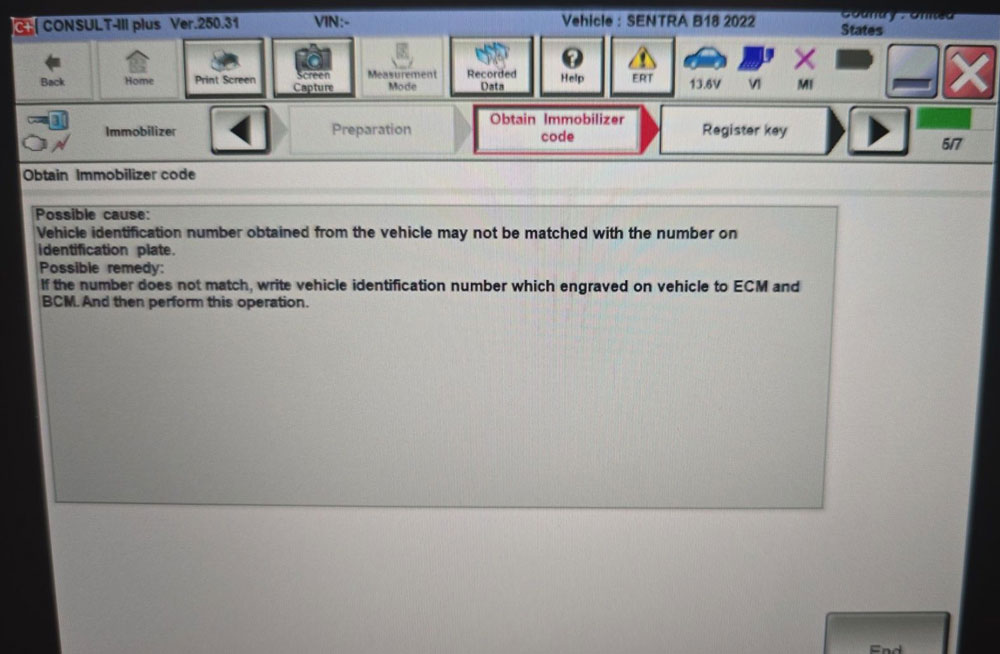 topdon rlink nissan consult vin not matched topdon rlink nissan consult vin not matched