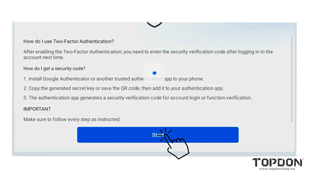 unlock vag sfd sgw with topdon 12