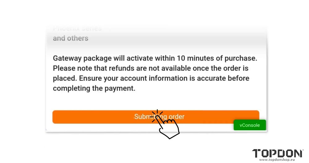 unlock vag sfd sgw with topdon 3