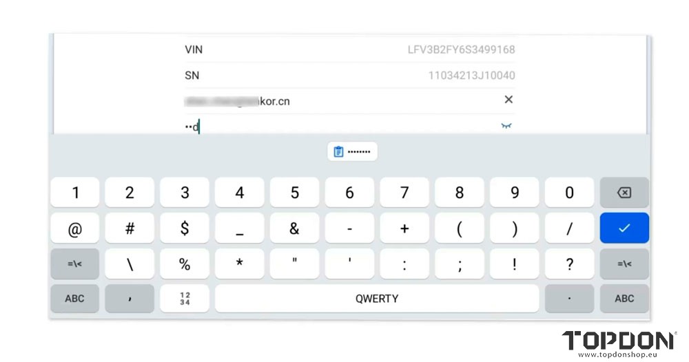 unlock vag sfd sgw with topdon 9