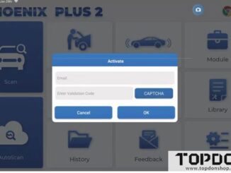 activate topdon phoenix plus 2 scanner 2