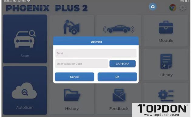 activate topdon phoenix plus 2 scanner 2 activate topdon phoenix plus 2 scanner 2