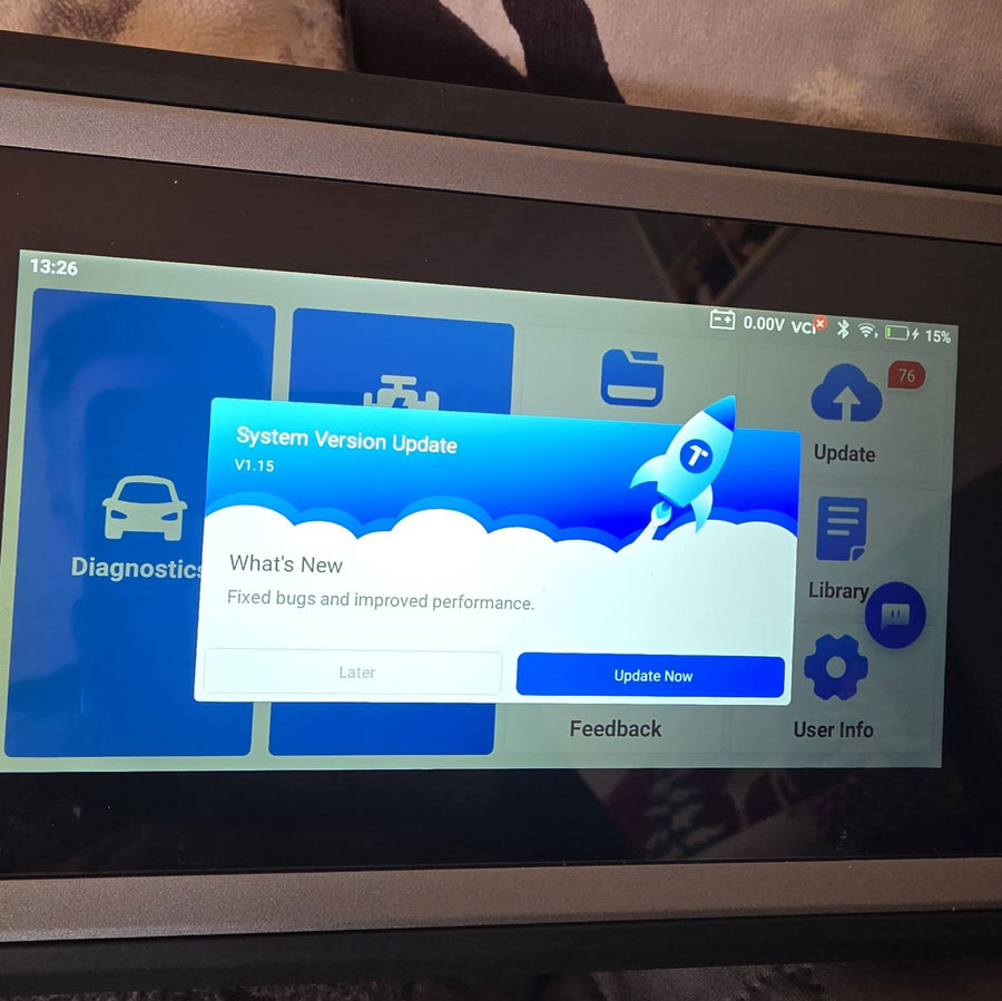 topdon artidiag800 bt2 failed to update system 1