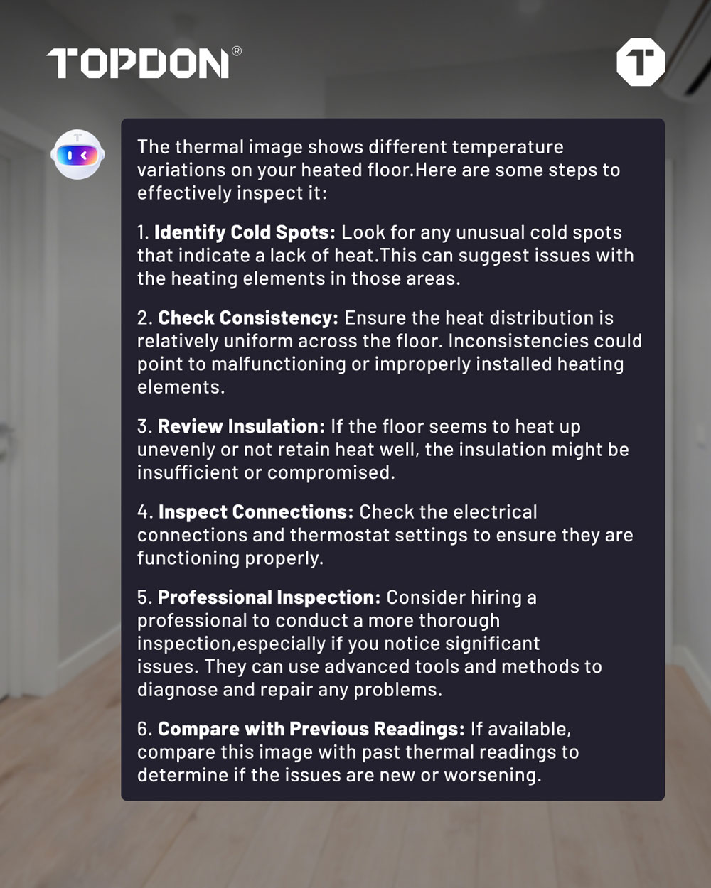 Topdon Thermal Imager Supports TopFix AI 2