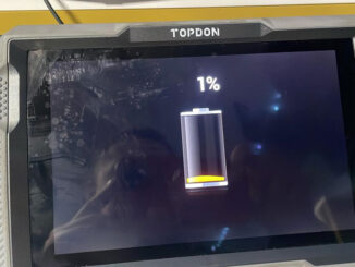 topdon artidiag battery stuck