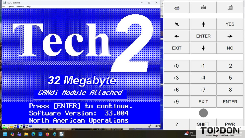 topdon rlink x3 tech2win mdi not found 2