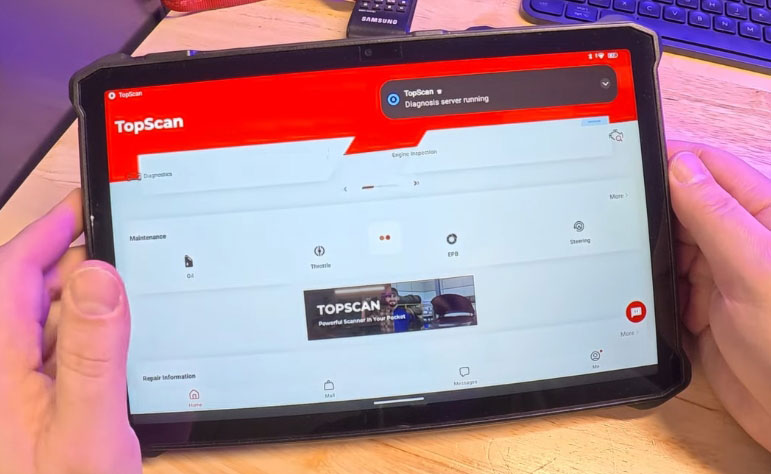 topdon topscan app on android tablet 4 topdon topscan app on android tablet 4