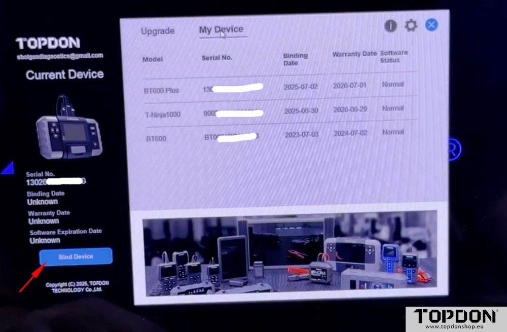 update topdon bt600 battery tester 6