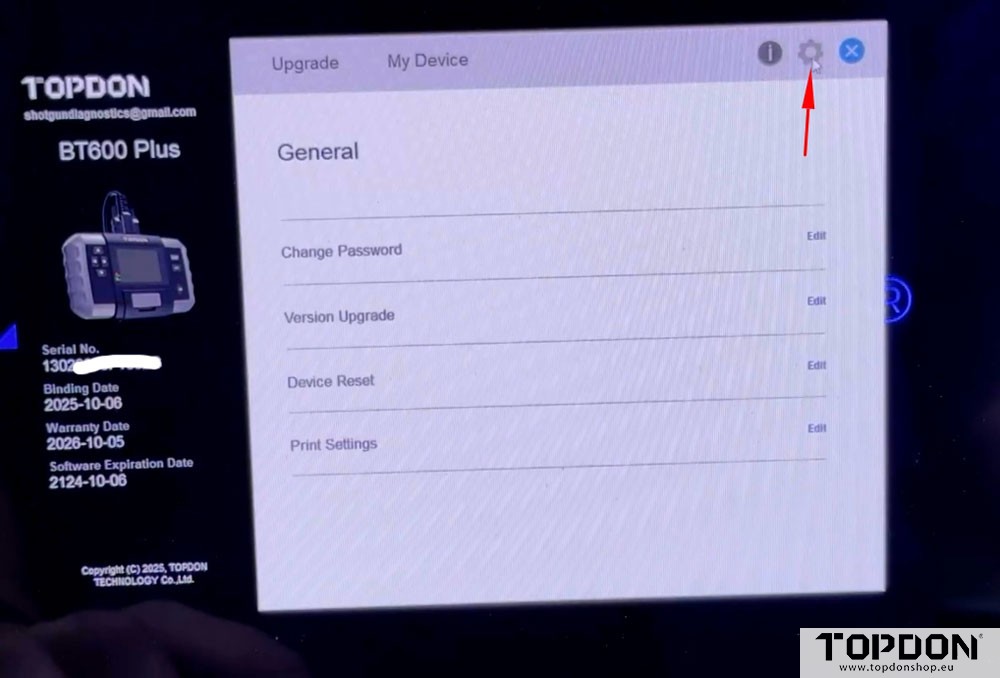 update topdon bt600 battery tester 9