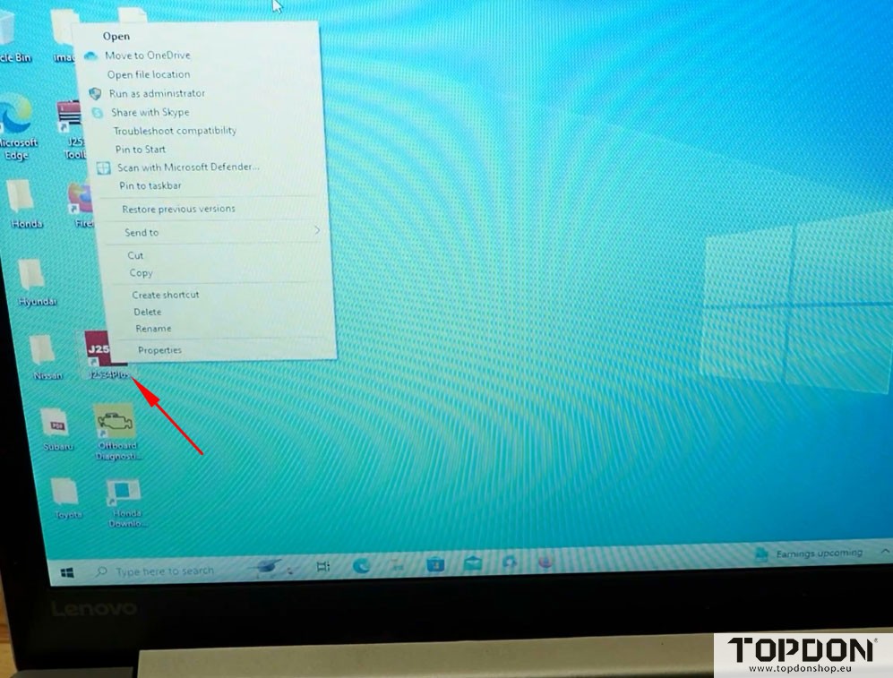 update topdon mdci j2534 driver 7