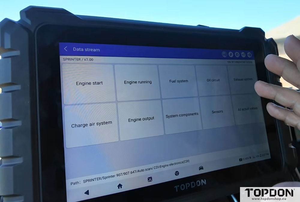 topdon one 2024 benz w907 review 11 topdon one 2024 benz w907 review 11