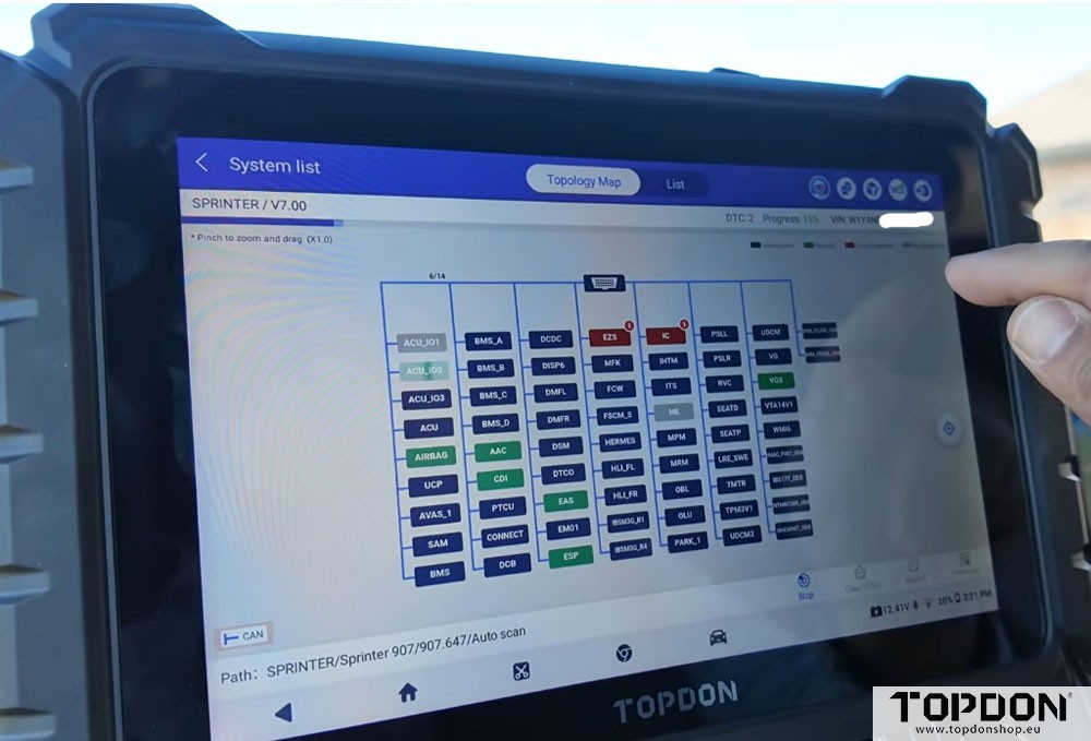 topdon one 2024 benz w907 review 6 topdon one 2024 benz w907 review 6