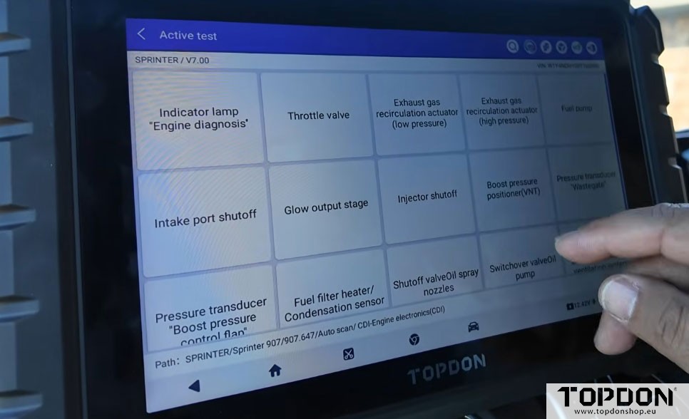 topdon one 2024 benz w907 review 9 topdon one 2024 benz w907 review 9