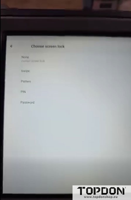 topdon phoenix lock screen 5 topdon phoenix lock screen 5