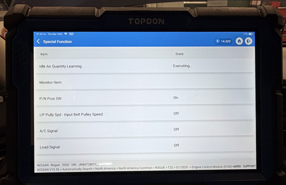 topdon phoenix smart 2020 nissan rogue ecm programming 9