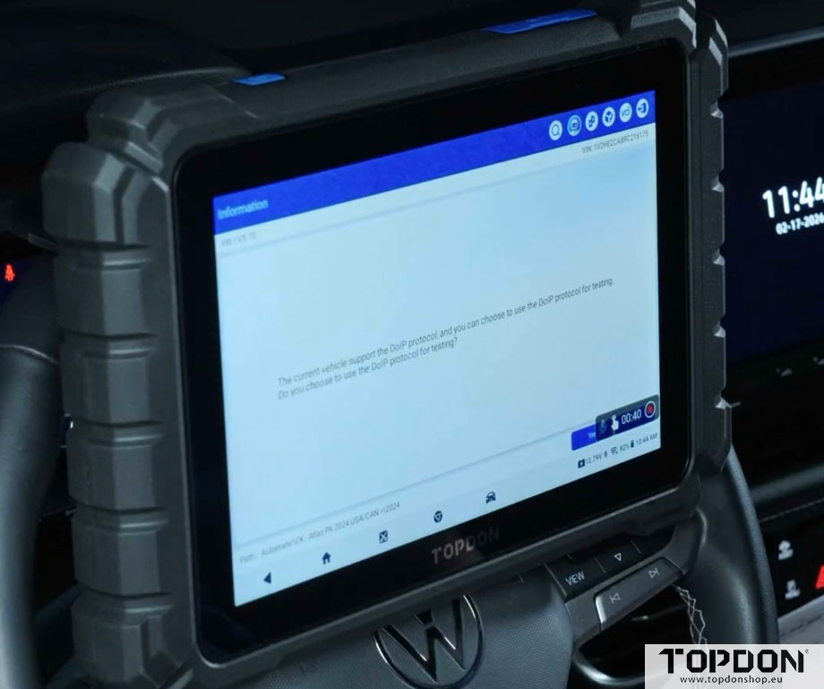 unlock vag sfd with topdon one 5