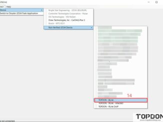 use topdon rlink x3 with chrysler witech 9