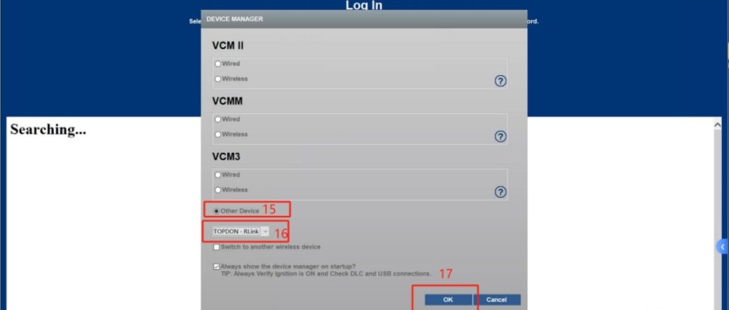 use topdon rlink x3 with ford software 6