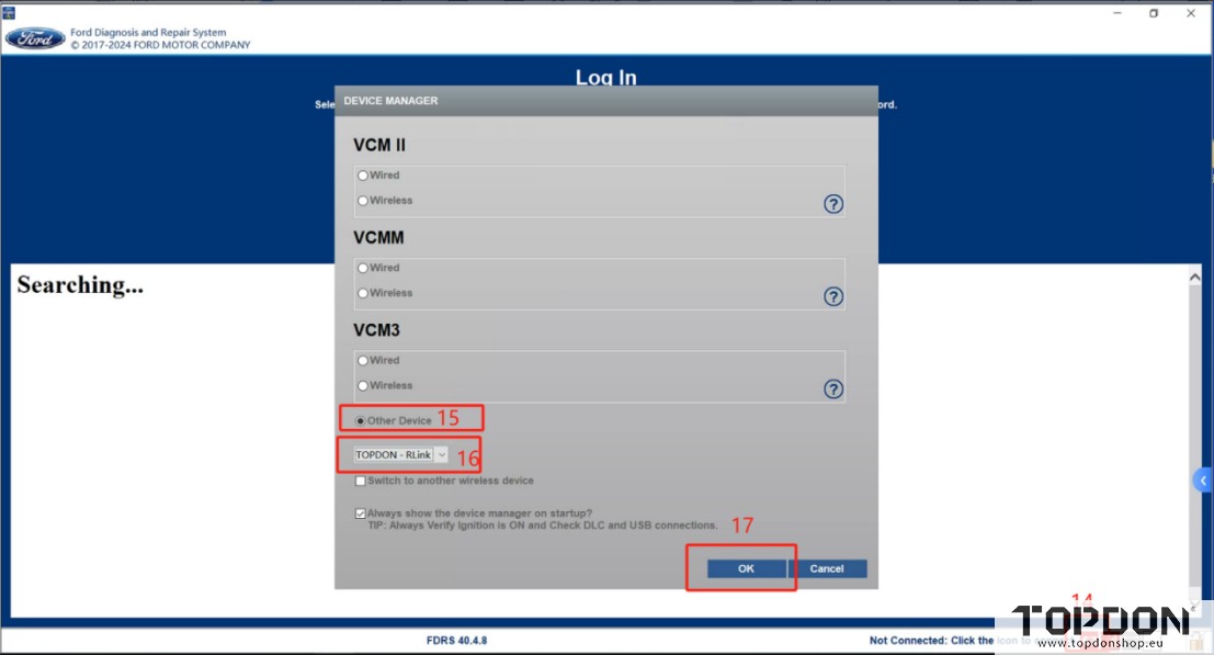 use topdon rlink x3 with ford software 6 use topdon rlink x3 with ford software 6
