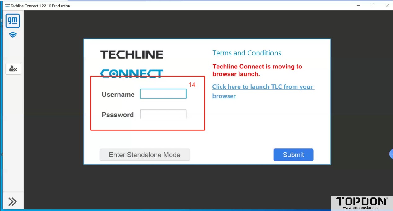 use topdon rlink x3 with gm tlc 6