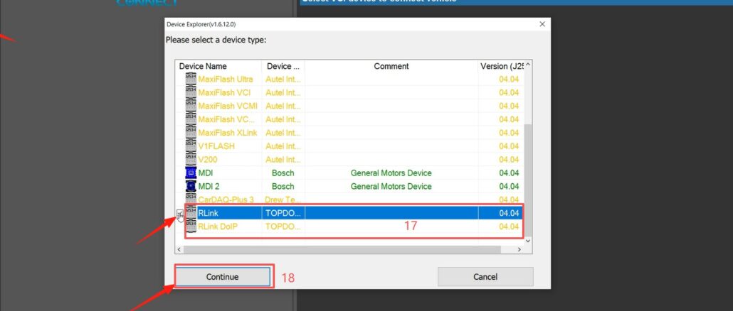 use topdon rlink x3 with gm tlc 9