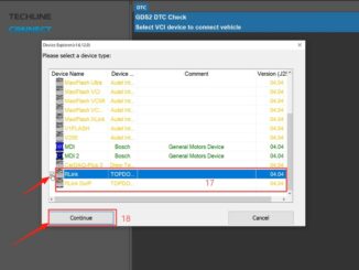 use topdon rlink x3 with gm tlc 9