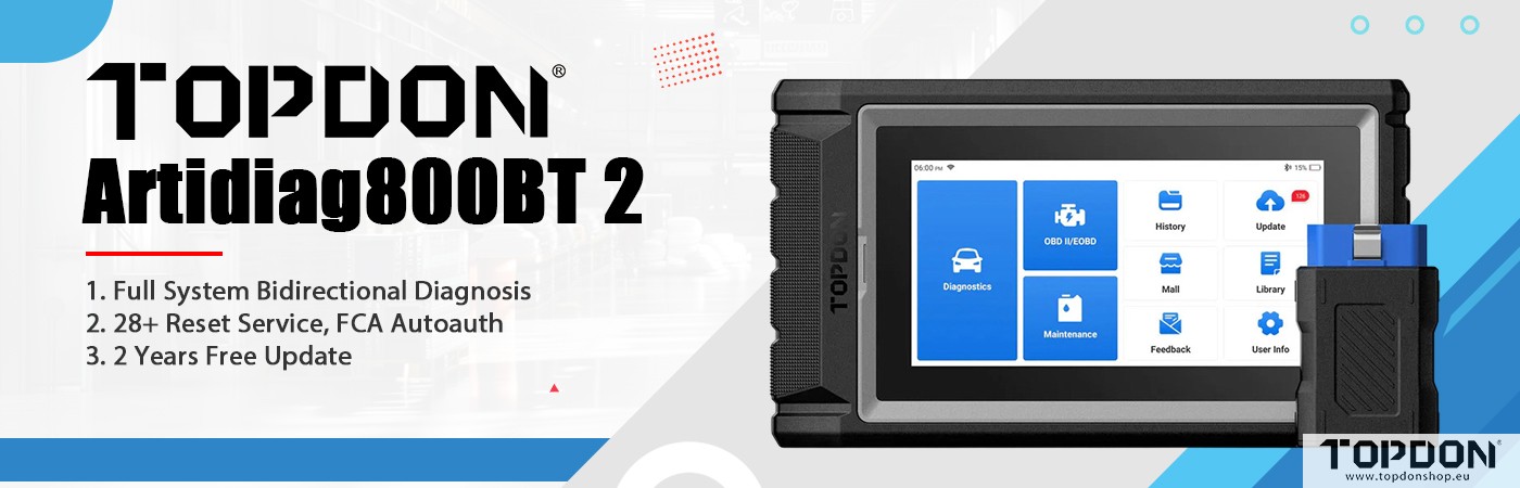 Topdon artidiag800 BT 2